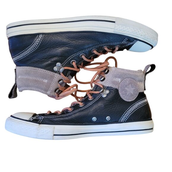 Converse Chuck Taylor All Star Leather Suede High Top Sneakers HIKER W 11 M 9 - Picture 9 of 11